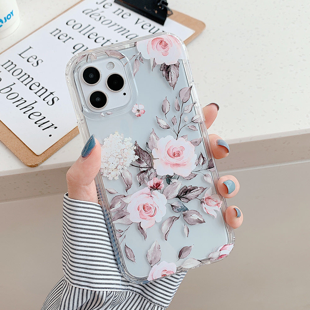 Banana Leaf Watercolor Flowers Are Suitable for Protecting Mobile Phone Cases